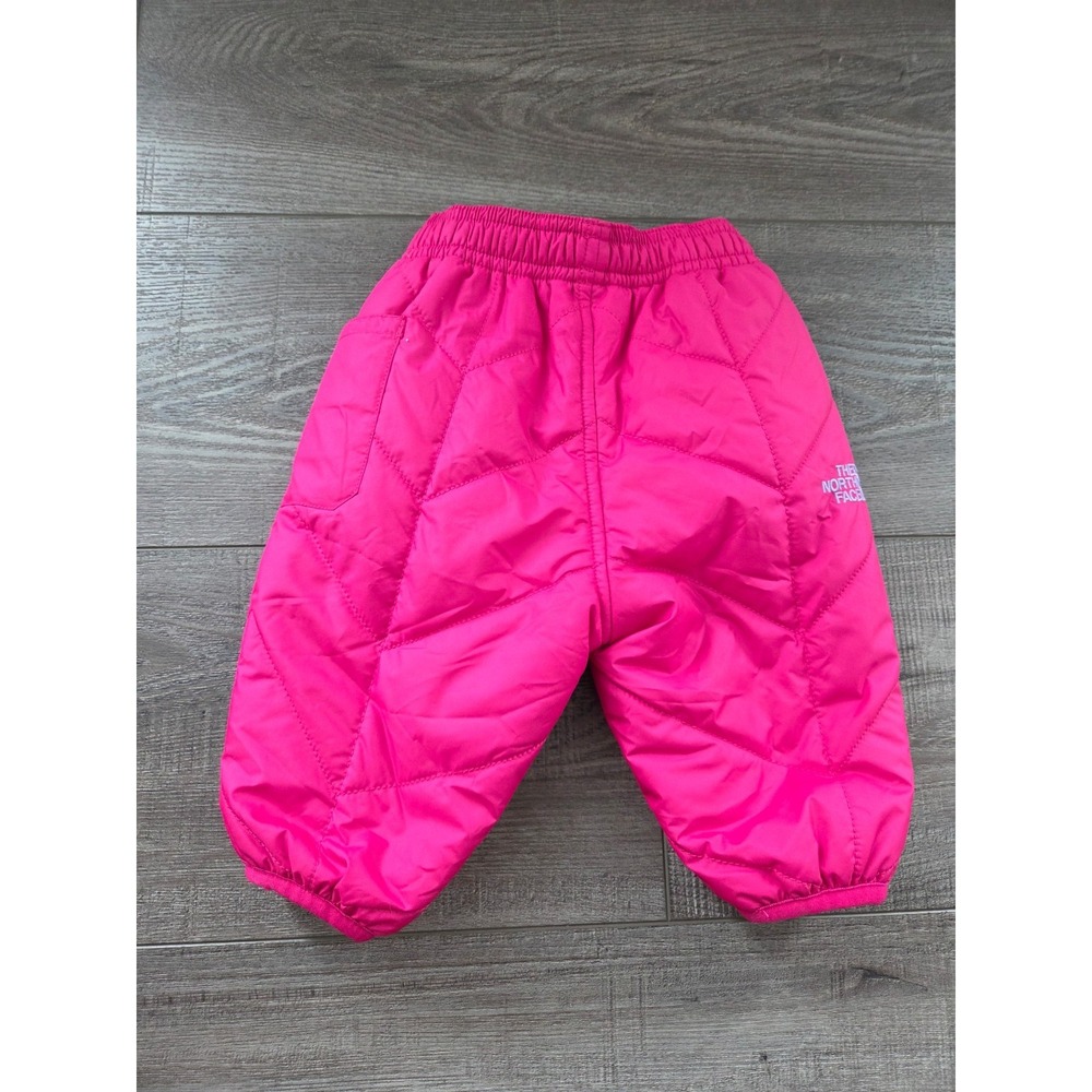 The north face baby girl snow pants 0-3 mos